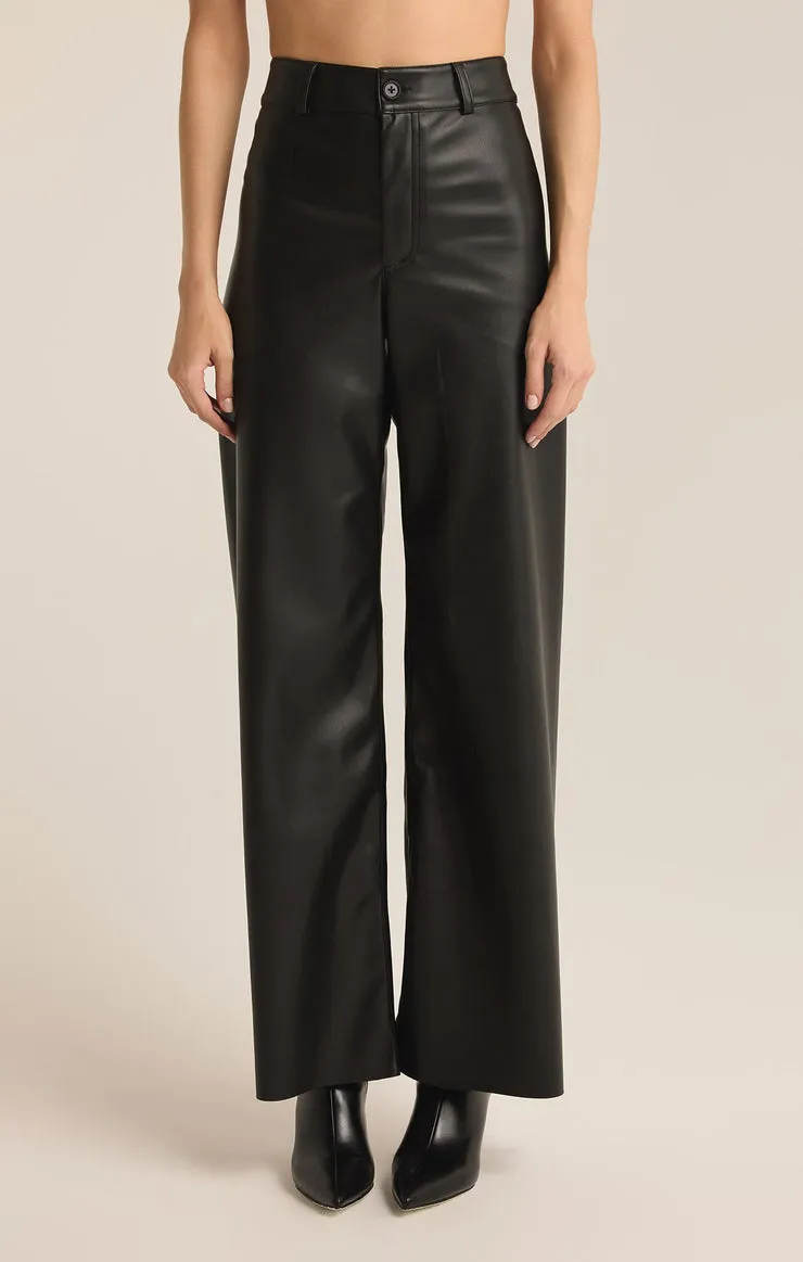 Z SUPPLY Rilynn Faux Leather Pant