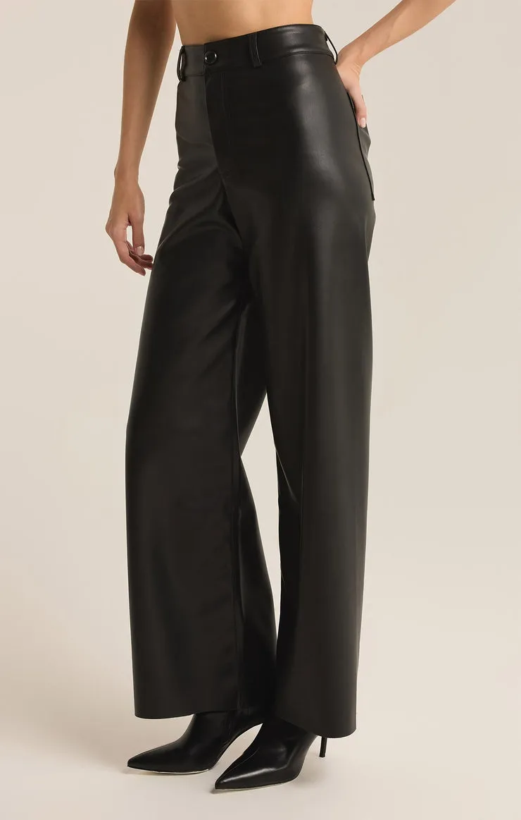 Z SUPPLY Rilynn Faux Leather Pant